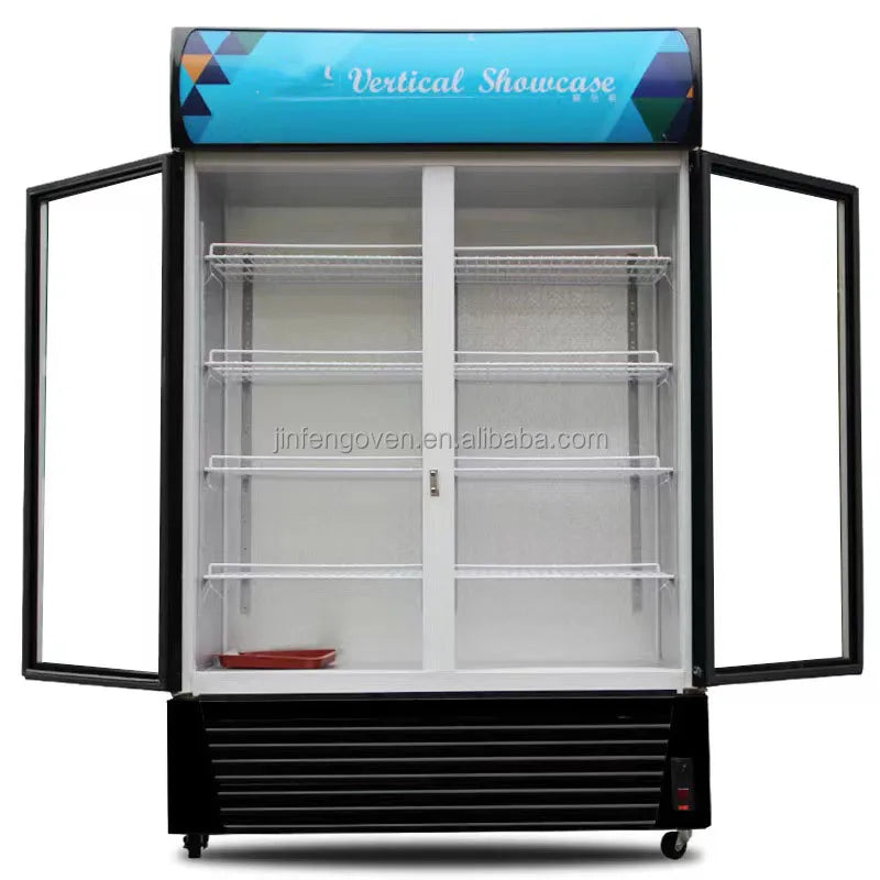 Commercial Beverage Display Fridge  / Beverage Beer Drink showcase for Supermarket