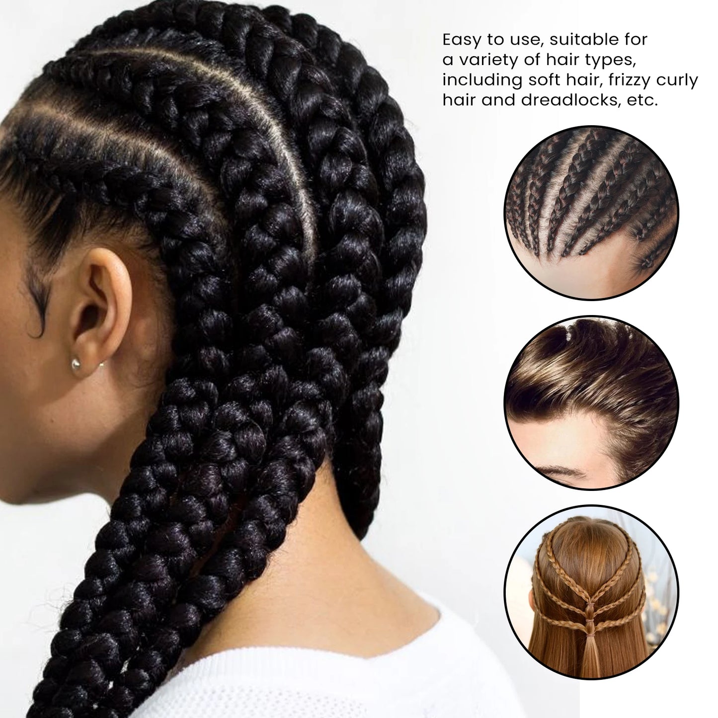 Dreadlocks Cheap Hair Wax Stick for Hair Edge Control Strong Hold Avocado Not Greasy with logo