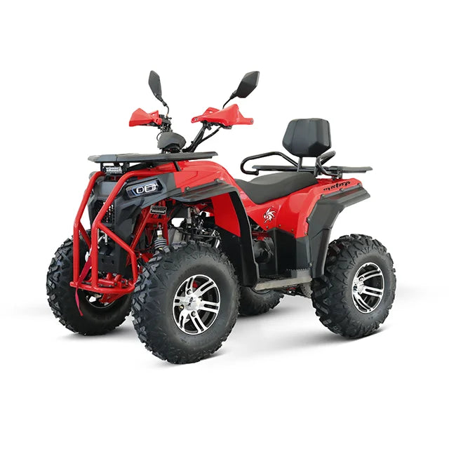 TLMOTO125CC 1000W 4-Stroke Gasoline ATV Automatic Chain Drive 4-Wheeler UTV with Differential Lock for Off-Road Motorcycling