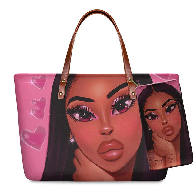 Custom Designer Famous Brand Wholesale Luxury Hand Bag Sets African Ladies Hand Bags Handbag Women Purses and Handbags Crossbody