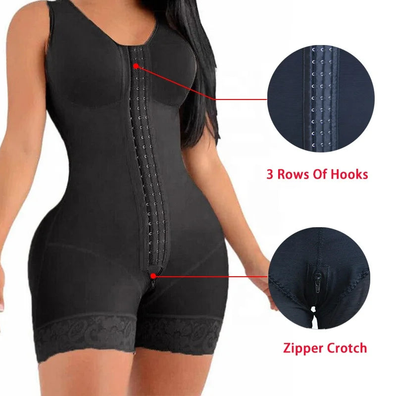 Private Label Shapers Tummy Control Women Shapers Original Colombian Girdle High Compression Bbl Garment Hourglass Girdles