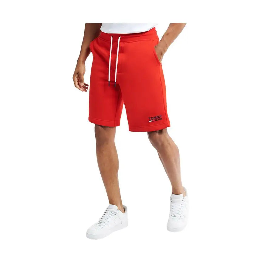 Tommy Hilfiger Edward Short Mens Active Shorts Color: Red | 100% Authentic
