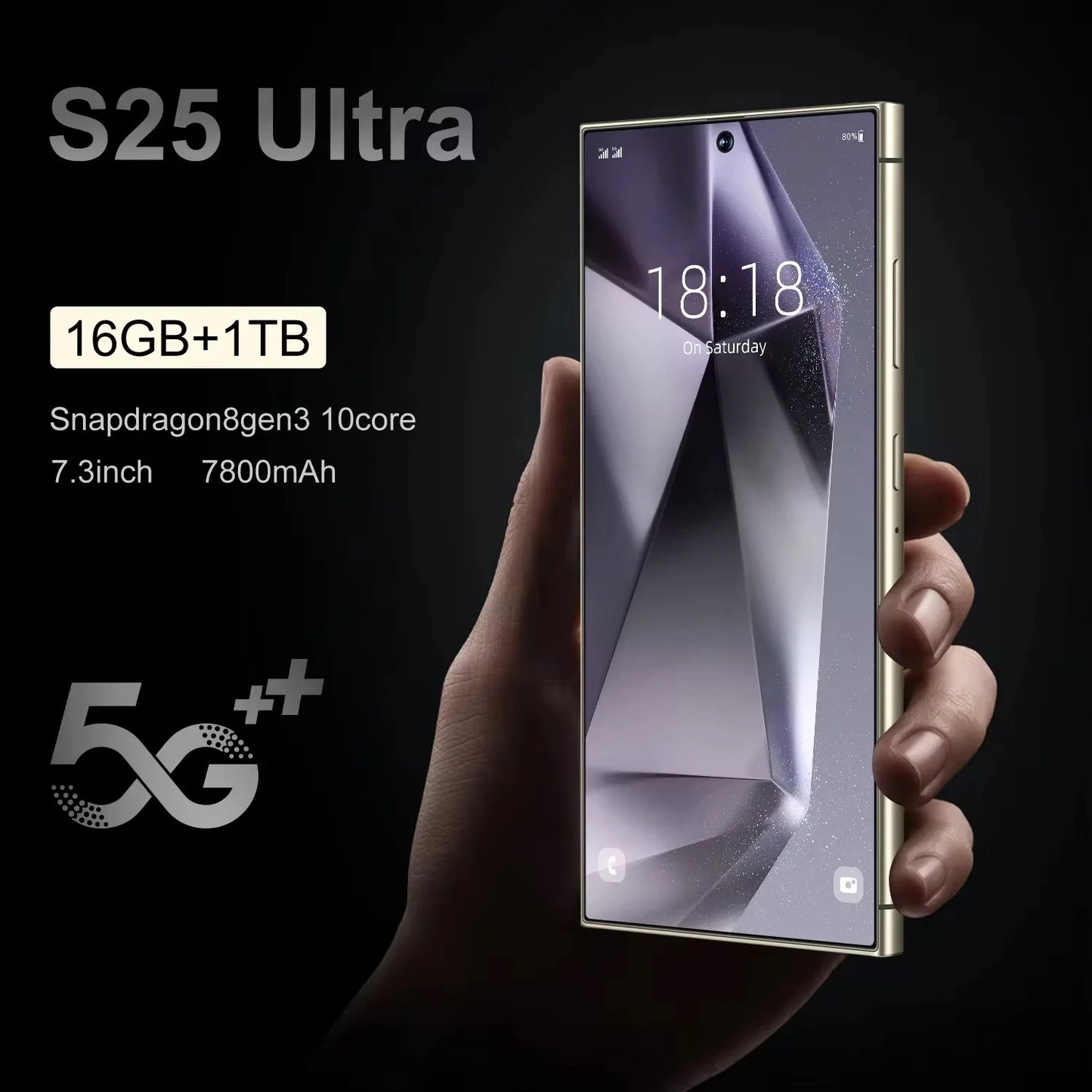 Original Global Version S25 U+L TRA Mobile Phones 16GB+1TB Android14 Unlocked cheap Smartphone