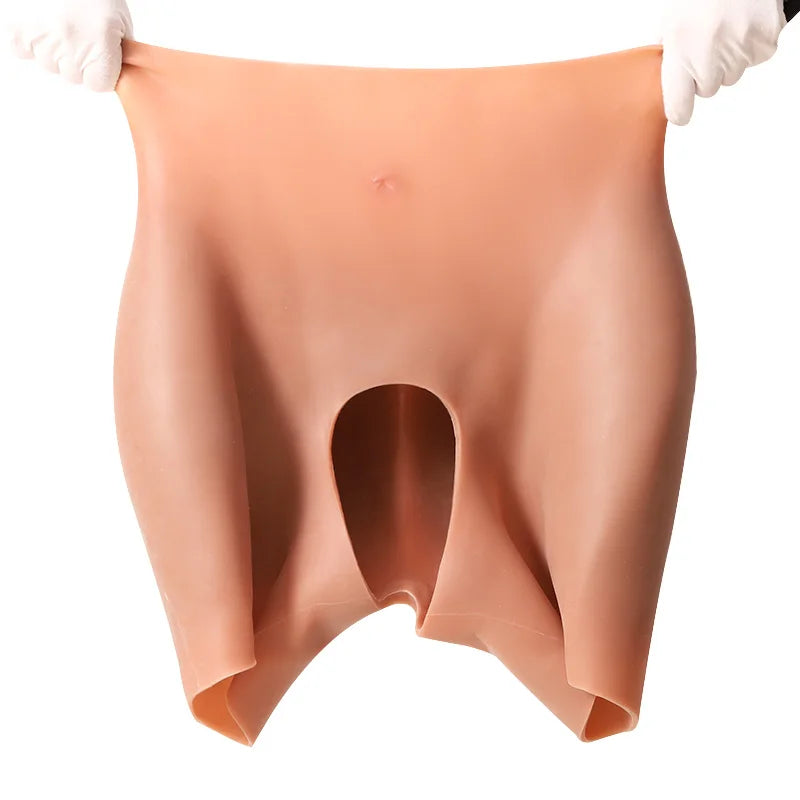 Silicon Buttocks and Hips Shaper Enhancer Panty Open Crotch Silicone Slimming Butt Hips for Women Plus Size Underwear