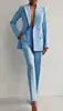 Latest Desgin Business Suits for Women Slim Blazer and Pants Set for Women Formal Suit Ladies Suits Office Wear