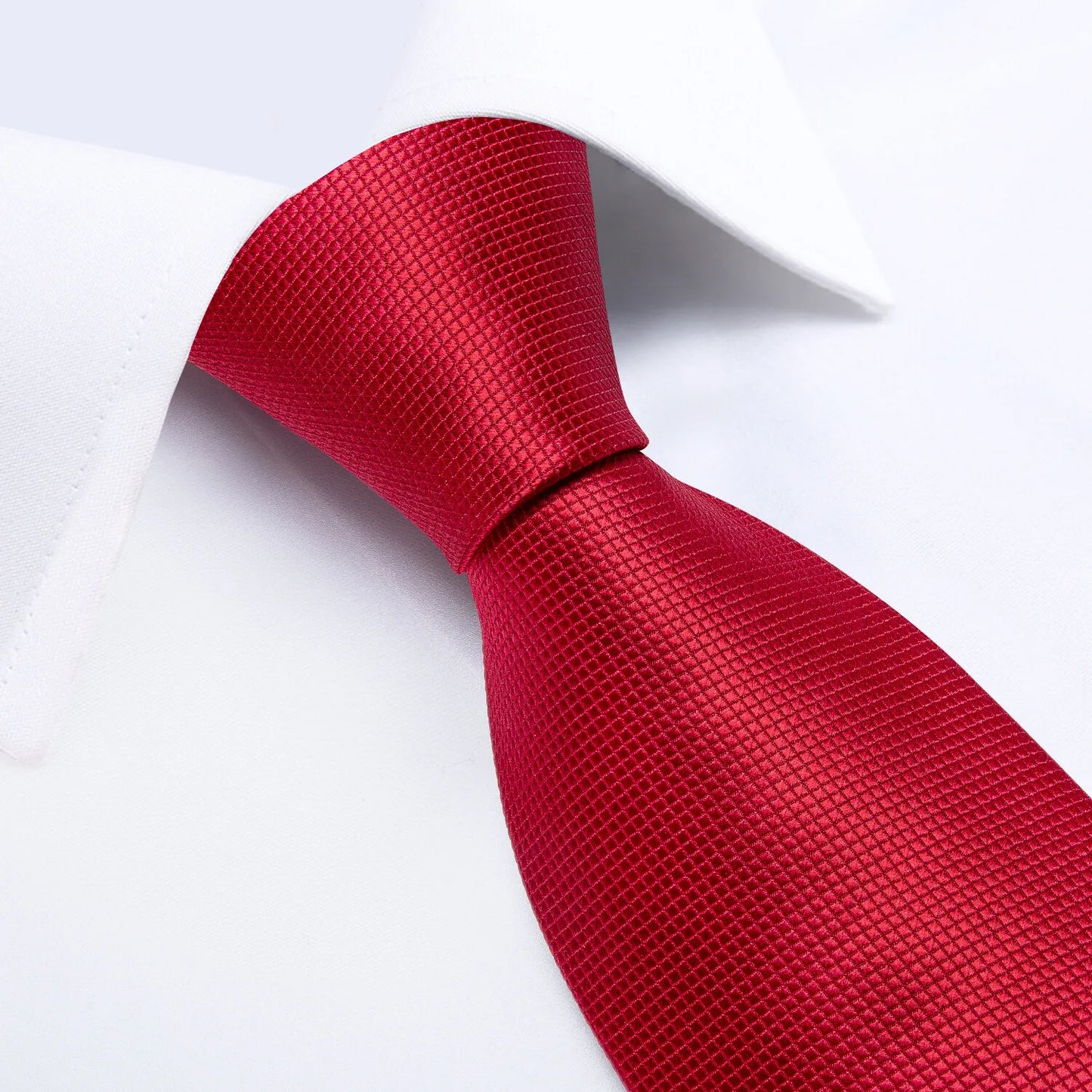 Free Shipping Men's Tie Classic Wedding Gift Necktie and Pocket Square Cufflinks Set  With Pin