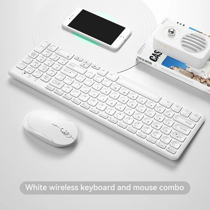 BOW Best Selling HW256 Office Gaming Universal USB Ergonomic 2.4G Wireless Keyboard and Mouse Combo for Desktop Laptop