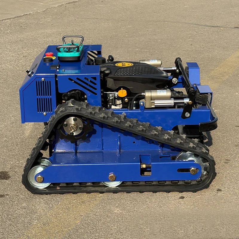 Updated Hot Selling RC Robot Lawn Mower Gasoline Four-Stroke Gasoline Slop Remote Control Lawn Mowers