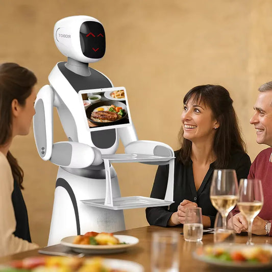 service robot Smart Timo AI Service Robot with ChatGpt Face Recognition Voice Interaction Reception Robot