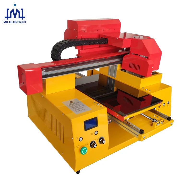 Automatic Desktop UV Printer for Glass Bottle Wood Phone Case A3 UV Flatbed Printer
