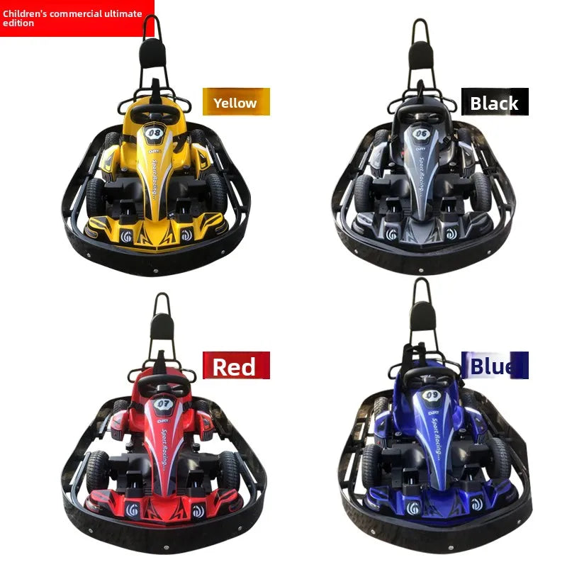 Karting Electric Go Kart Car Go Cart Racing Go Karts for Adults Kids Electric Go Kart Go Karts for Kids