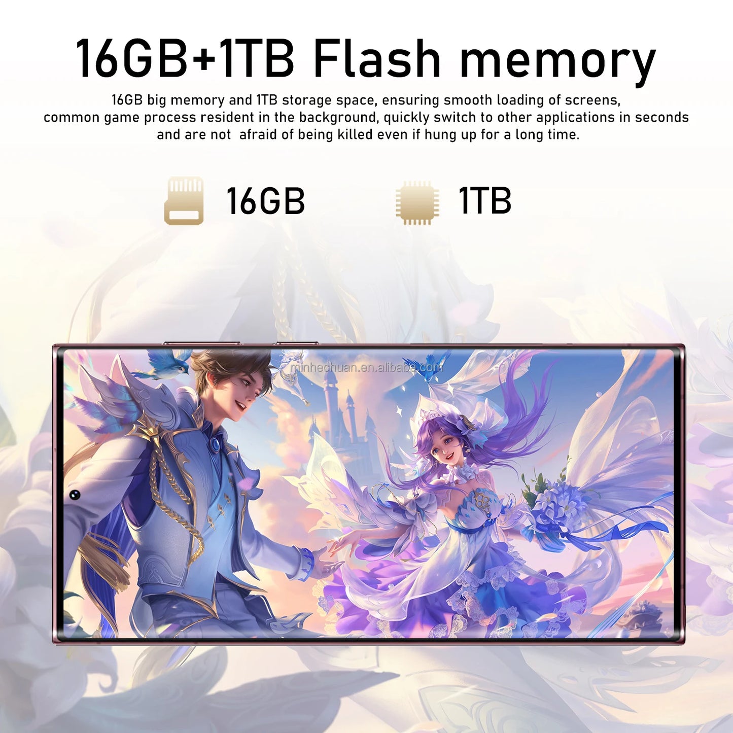 Cellphone Original S23 Ultra 16GB+1TB Smartphone 7inch Unlocked Dual Card 5G Phones Android 13.0 Mobile Phones