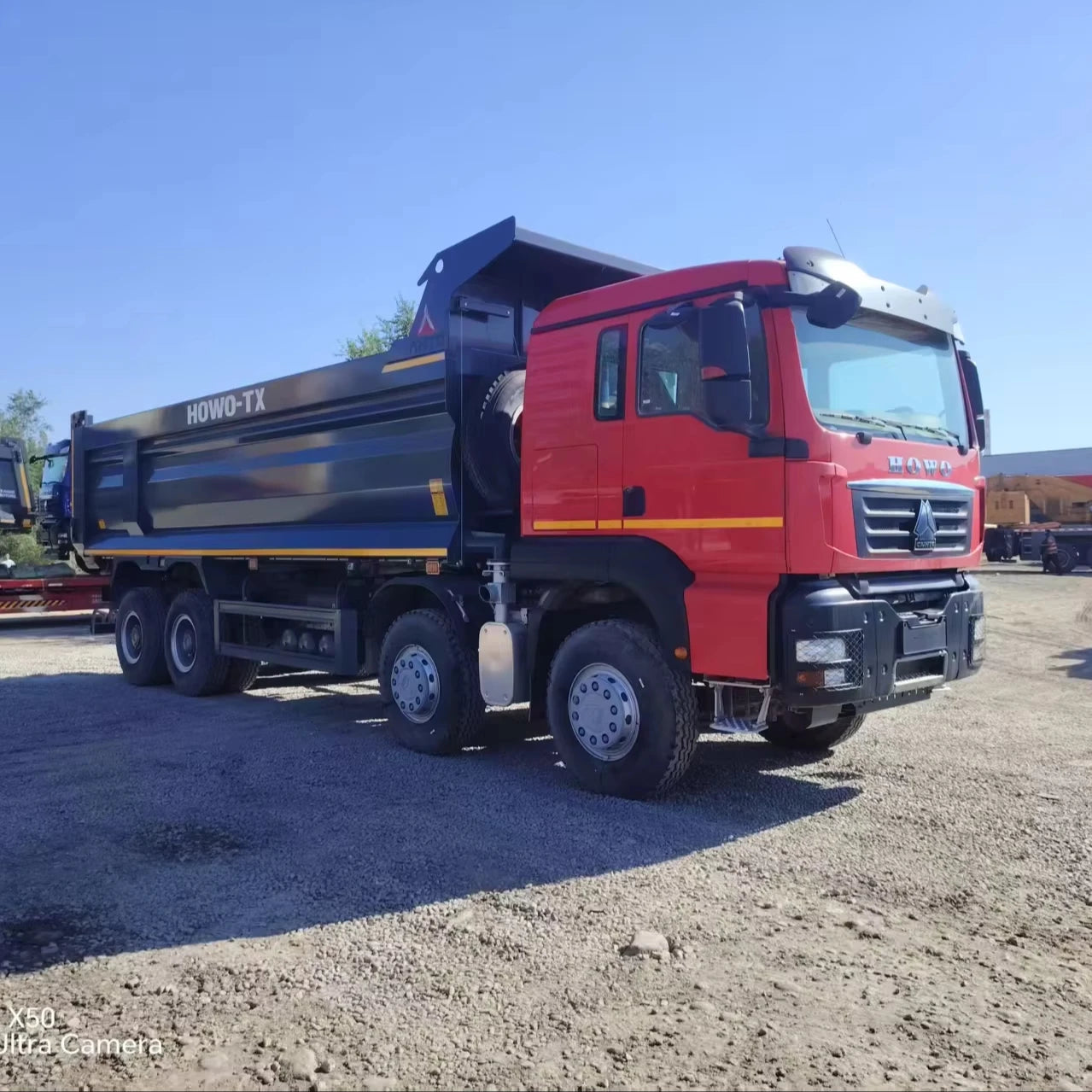 IN Stock New SINOTRUK HOWO TX 400HP 8x4 Tipper Truck | 12 Wheels  for Sale