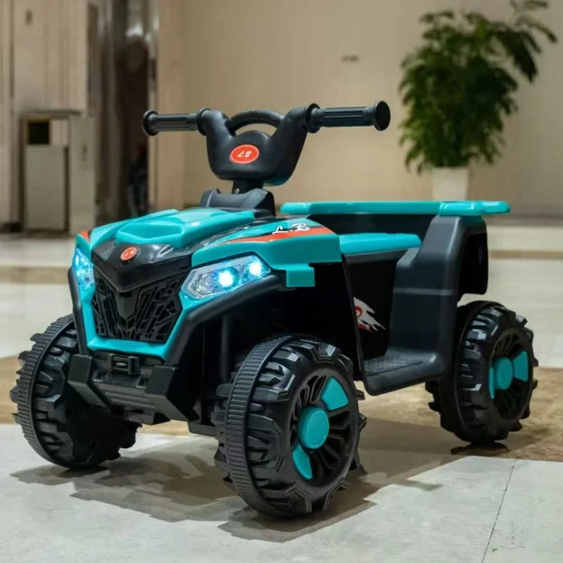 High Quality Mini Four-Wheel ATV for Kids Electric Battery-Powered Ride-on Car with Remote for Ages 2-4 Made of Durable Plastic