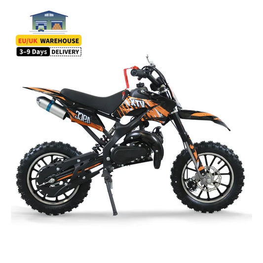 Usa Warehouse 49Cc 2 Stroke Kids Full Size Pocket Bike Off-Road Pit Bike High Power Dirt Bike