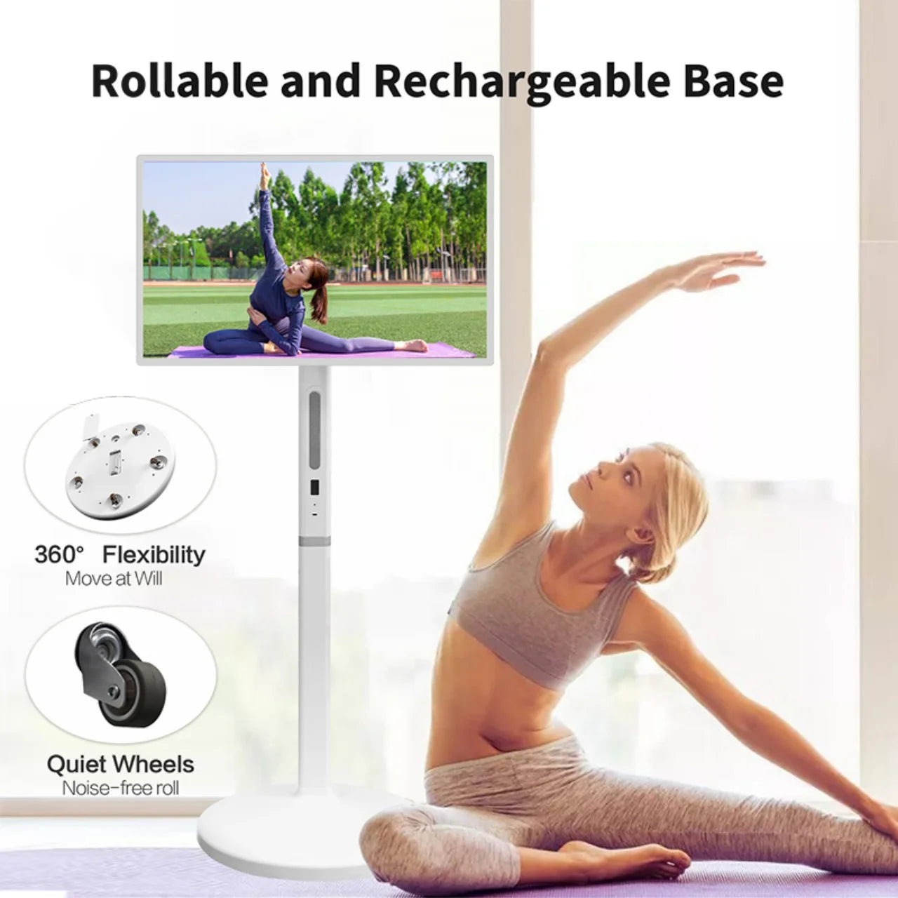27" 32" Android 13 10 Points PCAP Home Entertainment Wireless Portable Smart TV Interactive Touch Mobile LCD Display