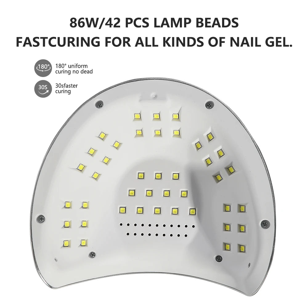 High Quality Mixcoco New Style LED Light Nail Lamp Gel Polish Manicure Set Fast Drying UV Lamp
