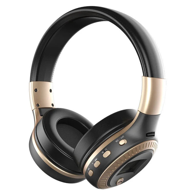 Noise Cancelling Wireless Audifonos Foldable Hifi Deep Bass B19 Headphones & Earphones Audio With Mic Over Ear