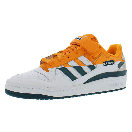For MSS-FY4970 Forum Low Premium Mens Shoes Size 8.5 Color Cream Orange/Forever True White/Wild Tea