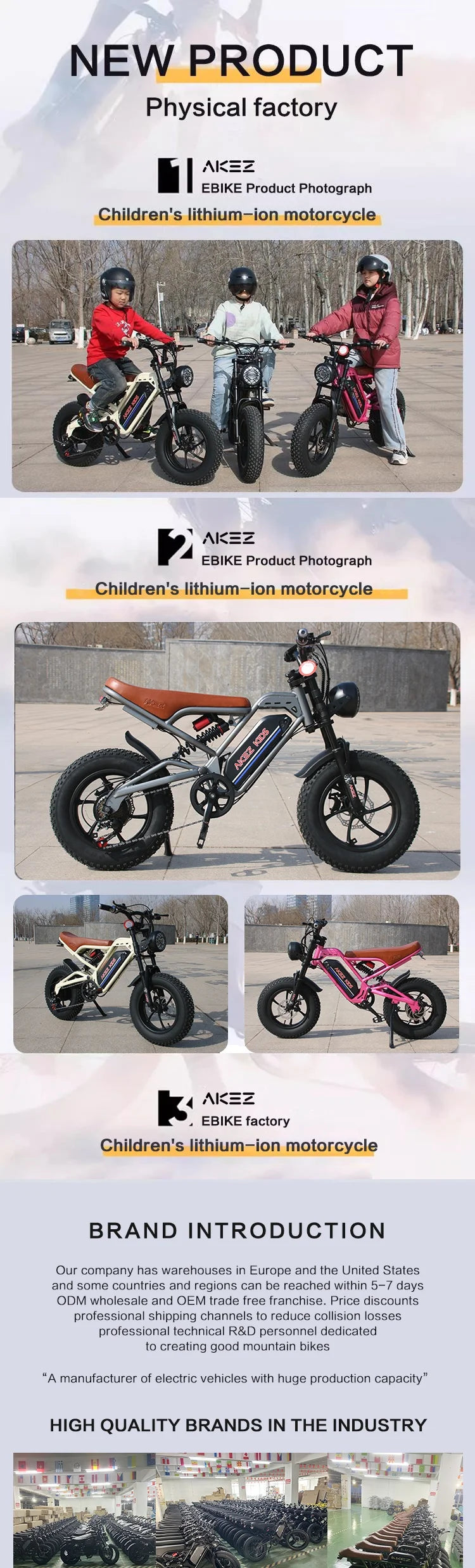 Fast 350W Kids Electric Dirt Bike Motor Battery Bicycle with Sales for Children Teenagers Boys Ebike Us Warehouse
