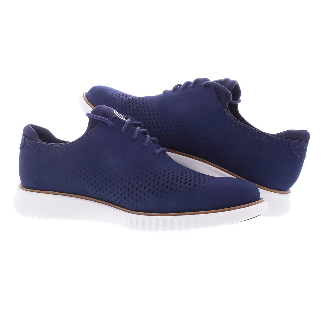 Cole Haan LSR Wing Mens Shoes Model MSS-C23806 Marine Blue 100% Authentic