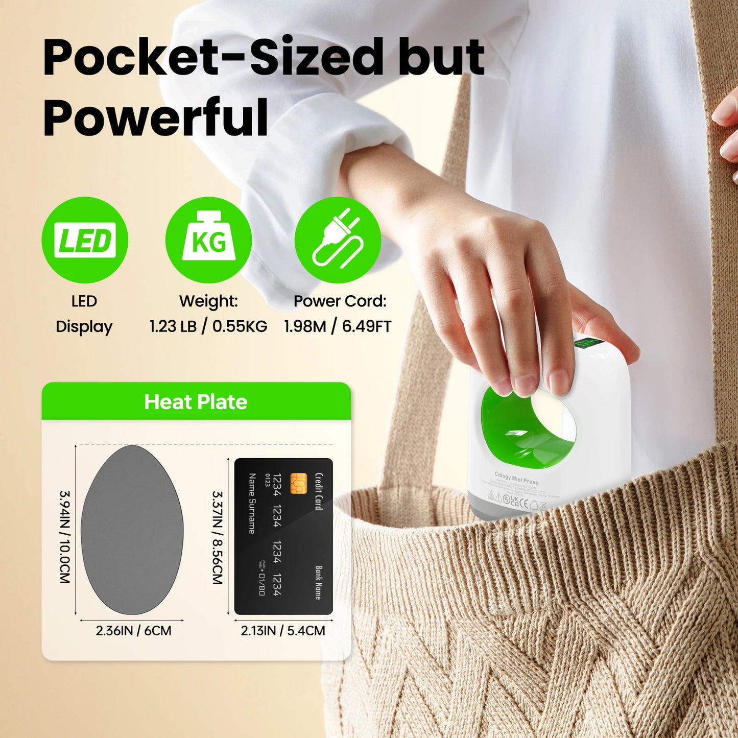 Hot Selling Portable Mini Sublimation Machine Easy-to-Operate T-Shirt & Mug Heat Press Wholesale Hand Held Logo Printer