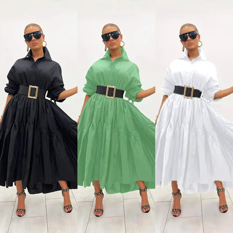 New Collection Plain Maternity Muslim With Long Sleeve Custom Made Black Lady Elegant Shirts Maxi Party Church Dresses for Women
