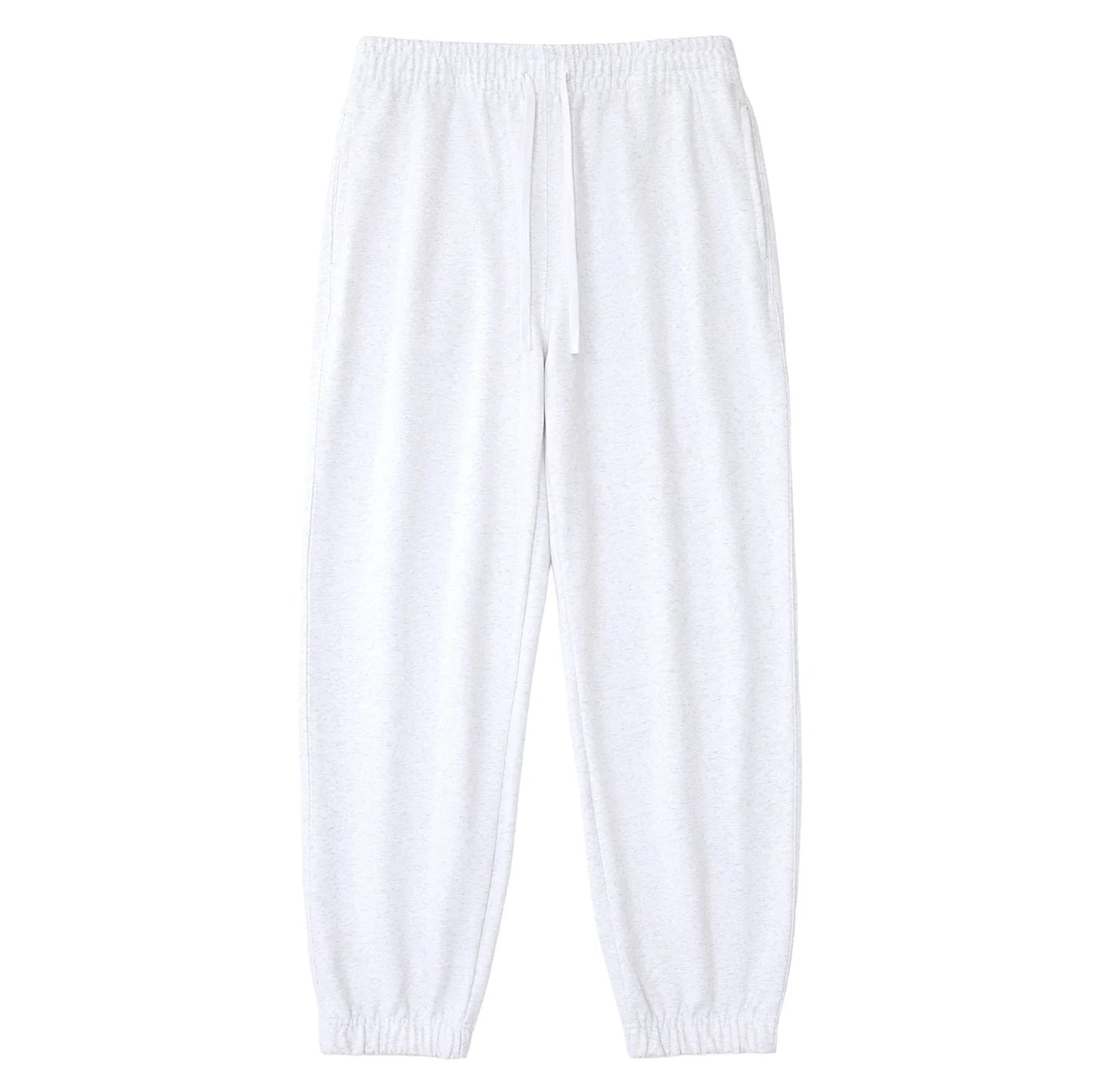 Lounge Wear Light Fleece Cuffed Leg Loose Men Sweatpants Baggy and Hoodie Set