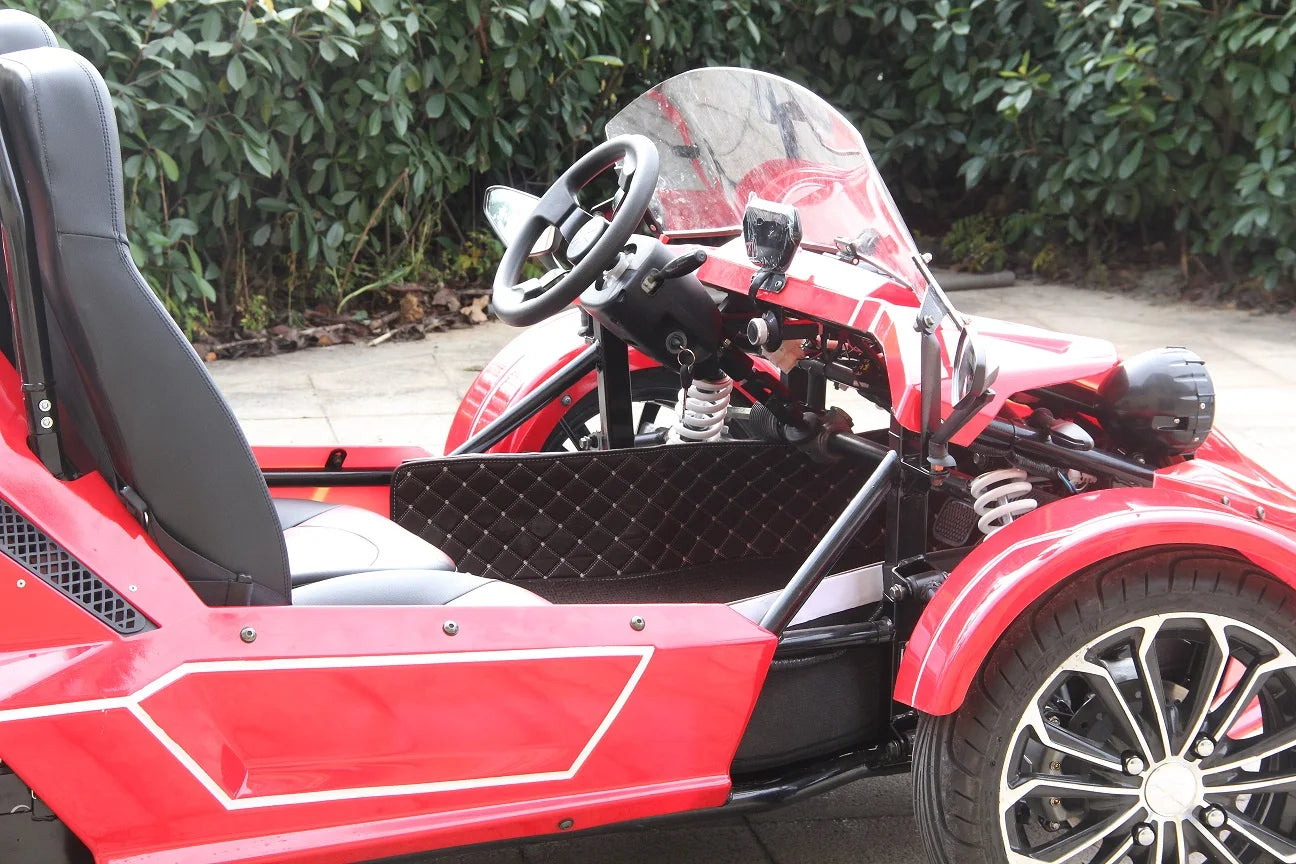 Zhenhua 350CC Adult ZTR Tricycle Roadster ATV 1000W 4-stroke Engine Manual/Automatic Shaft Drive Gas/Electric Equipped