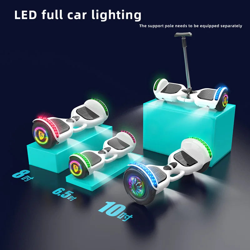 Best Price Hoverboard Scooter with  LED Lights & Bluetooth  Many Colors Available Self-balancing Scooter