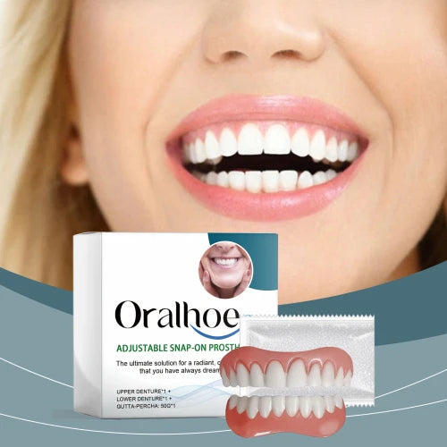 Oralhoe Silicone Denture Repair Set  Everyday To Enhance The Beauty Of Smile Comfortable Material Modification Teeth