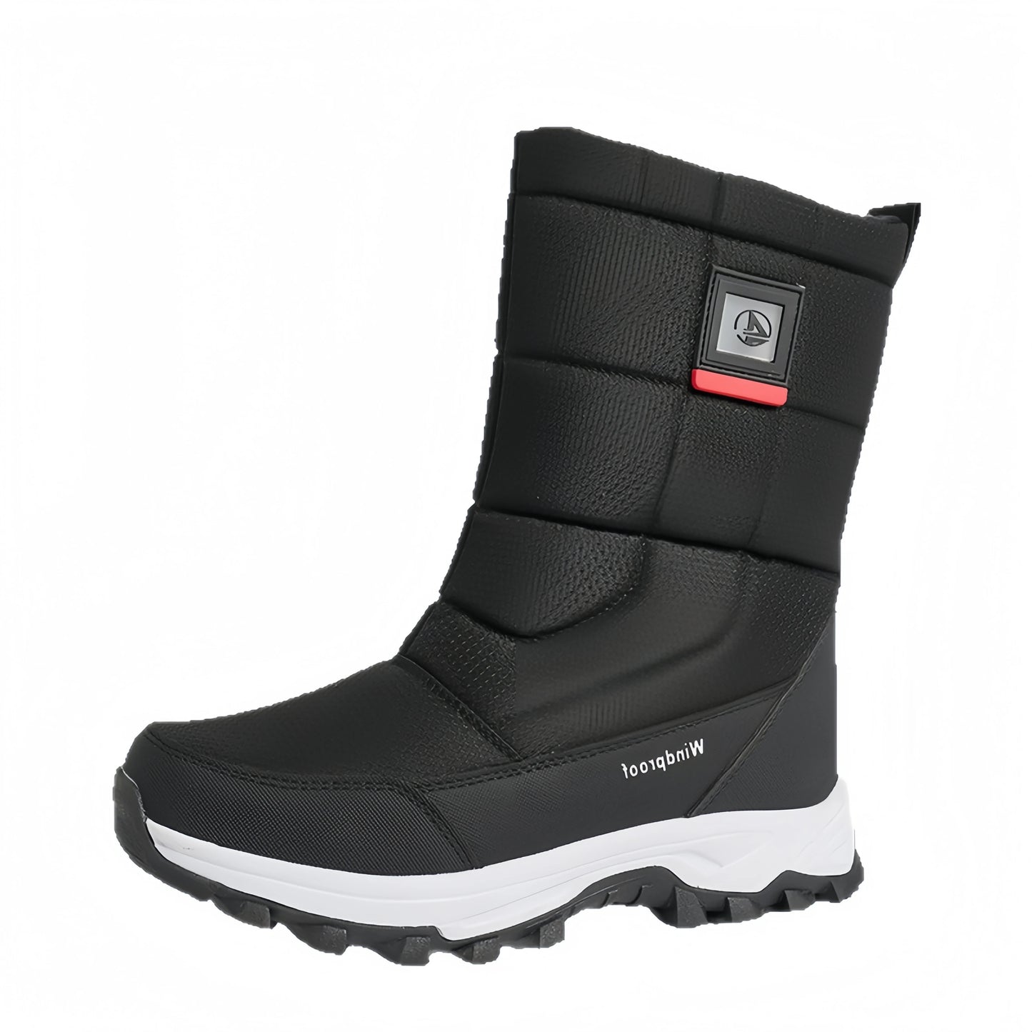 High Quality Outdoor Sports  Snow Shoes with Warm, Plush and Non slip Soles for Men's Winter Boots