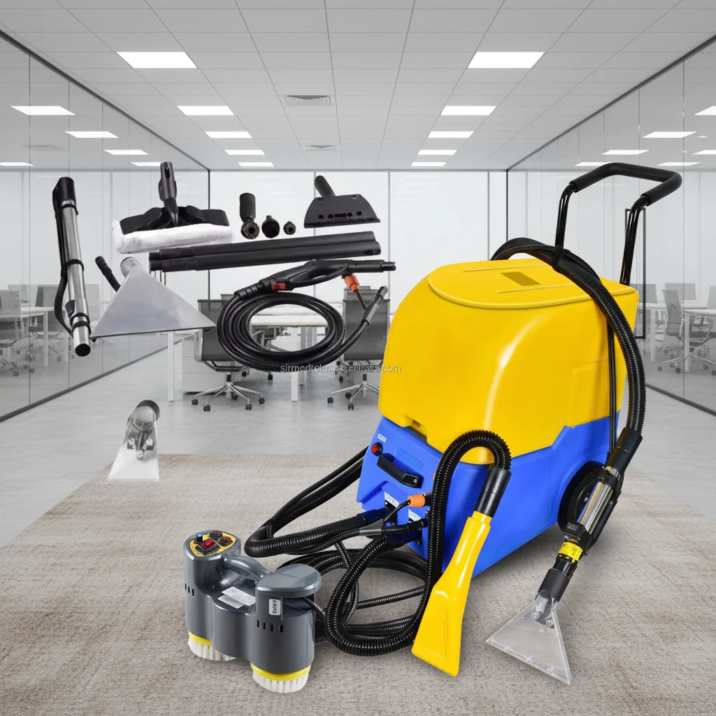 SINMEDA EB400S Electric 3300W High Pressure Steam Cleaner Car Wash Centers Plastic Carpet Cleaning Machine Deep Clean Extractor