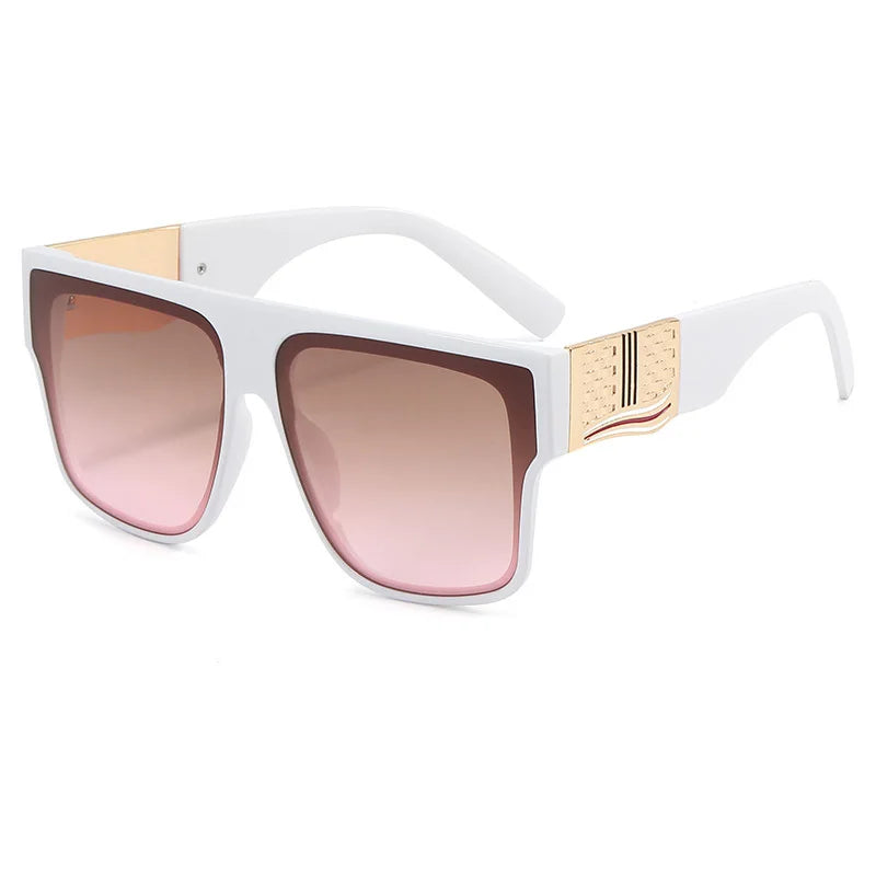 Superhot Eyewear 21835 Fashion 2024 Y2K Oversized Square Flat Top Shades Sunglasses