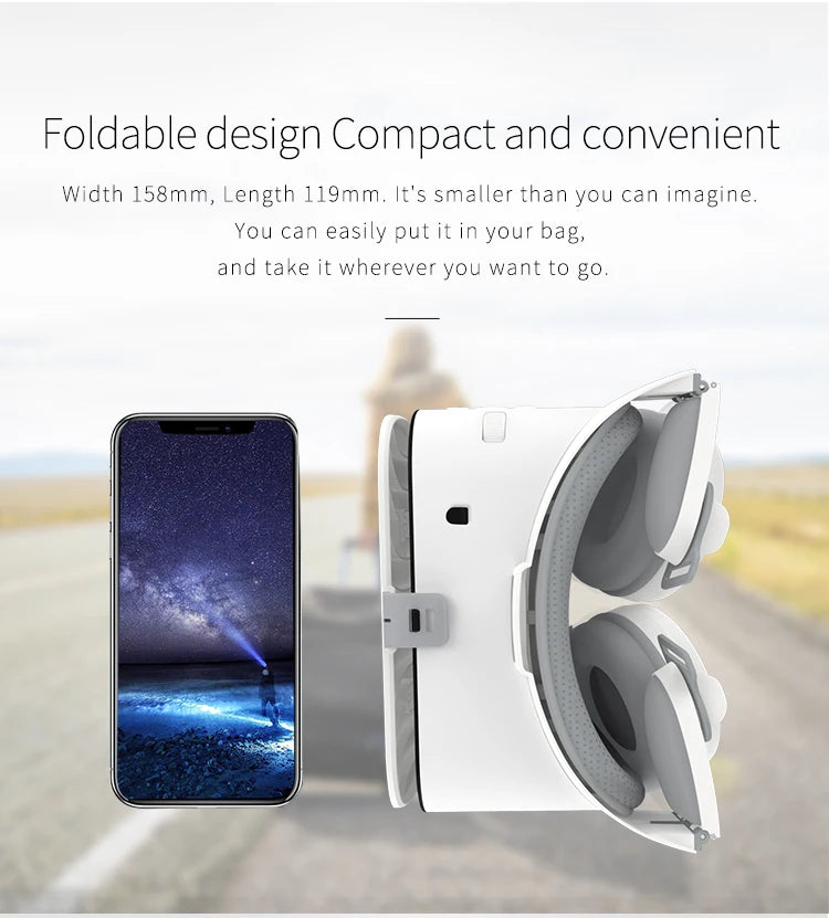 Z6 3D VR Glasses Helmet Headset with Smartphone Compatibility for Viar Binoculars Virtual Reality Hardware