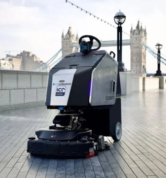 Intelligent Robotic Floor Sweeper Vacuum Cleaner Washer Industrial  Vacuum Cleaner Commercial Cleaning Robot