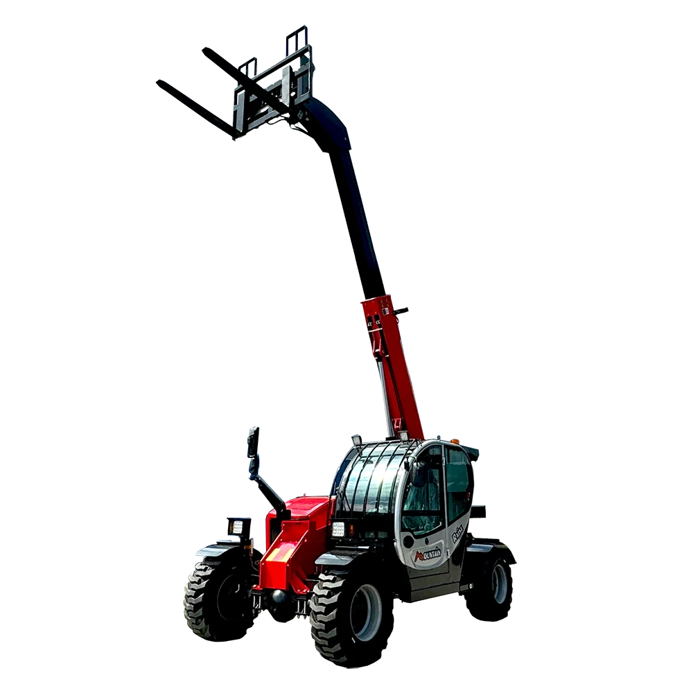 China Mountain Raise High Quality 3Ton 5m 6mTelehandler Wheel Loader Telehandler Forklift Hydraulic Diesel Telescopic Loader