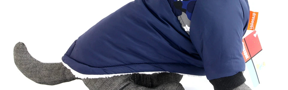 Winter Pet Dog Clothes Warm For Small Dogs Pets Puppy Costume French Bulldog Outfit Coat Waterproof Jacket Chihuahua Clothing