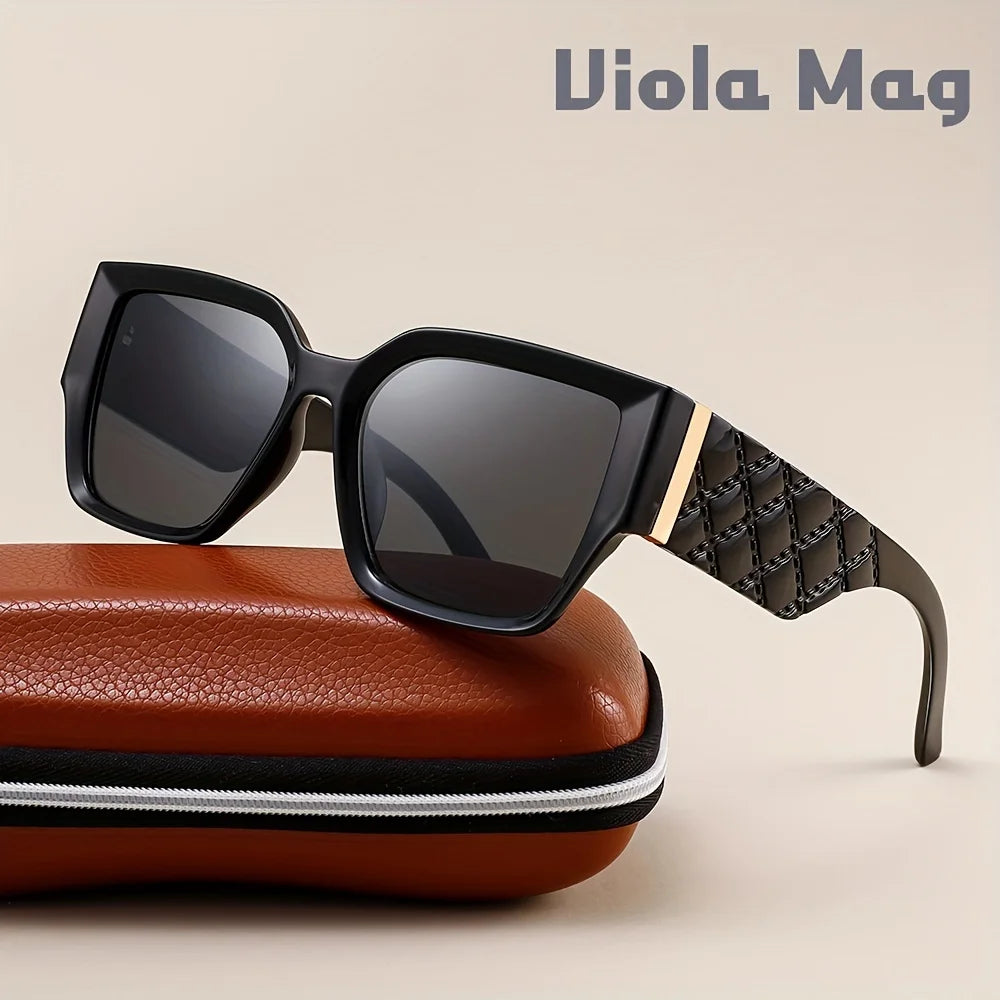 Men'S Black Metal Framed Fashion Glasses Sunglasses TAC Lenses for Day & Night Driving, Stylish Daily Leisure Wear
