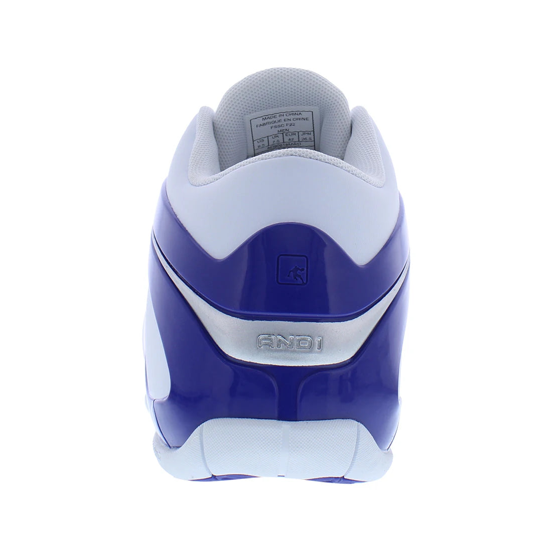 AND1 Rise Mens Shoes Size 10 Color White/Surf the Wed Model AD90019MWD