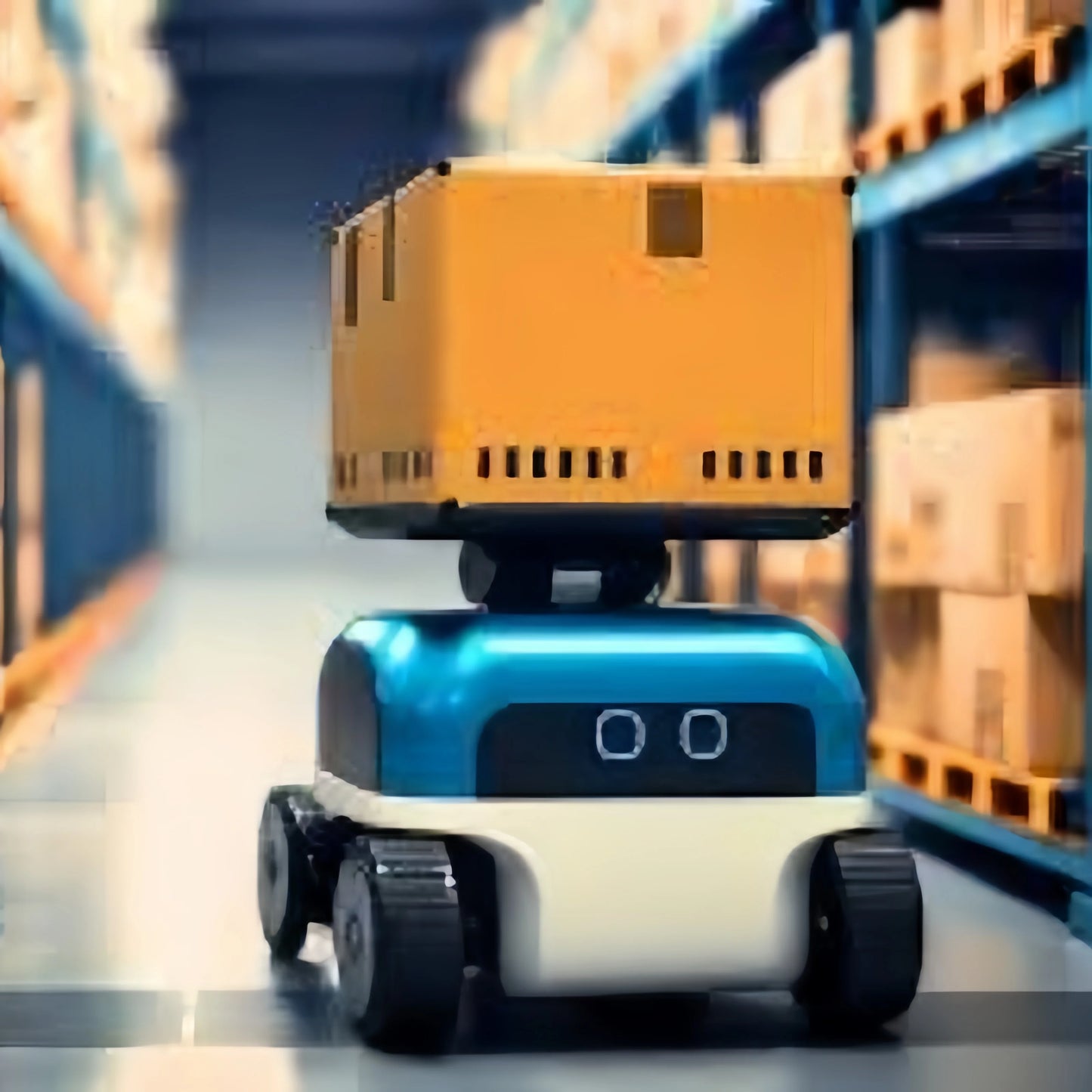 agv kit  AGV Automatic Guide Vehicle 1T Electric Forklift - Smart Top Lifting and Handling Robot for Warehouse