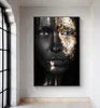 Modern Black Beautiful African Women Print Canvas Wall Art Oil Painting Frame Cuadros Sexy Girl Art Wall Painting