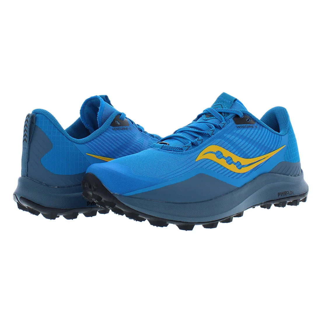 Saucony Peregrine 12 Mens Shoes Model S2073732 China Ocean/Black 100% Authentic
