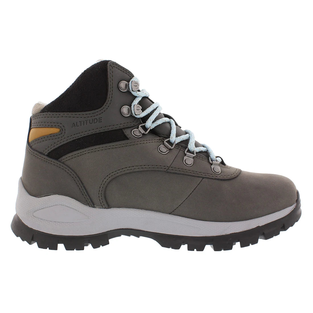 Hi-Tec Altitude Alpyna I Wp Womens Shoes Charcoal Color Model 22096 Made in China 100% Authentic