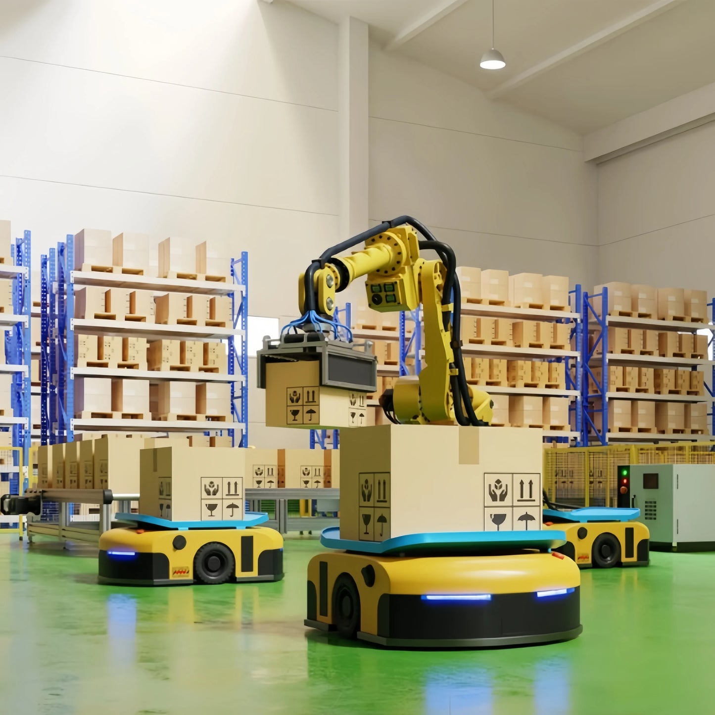 autonomous vehicles AGV Robot Automatic Guided Vehicle AGV Price Industrial Robot Large Load and High Precision