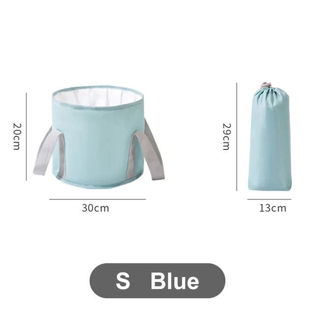 Factory Price Foldable Foot Tub Wash Basin Water Bucket Large Capacity Feet Spa Washing Tub for Outdoor Travel Portable Bath Bag