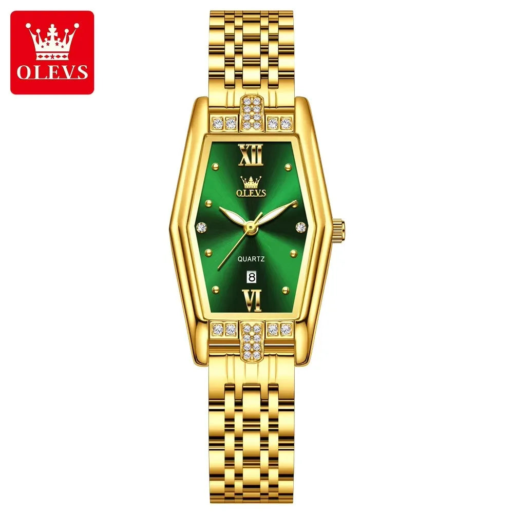 Olevs 3699 Women's Original Brand Quartz Watches Waterproof Luminous Hands Women Wristwatch for Ladies Montre Femme Relojes Uhr