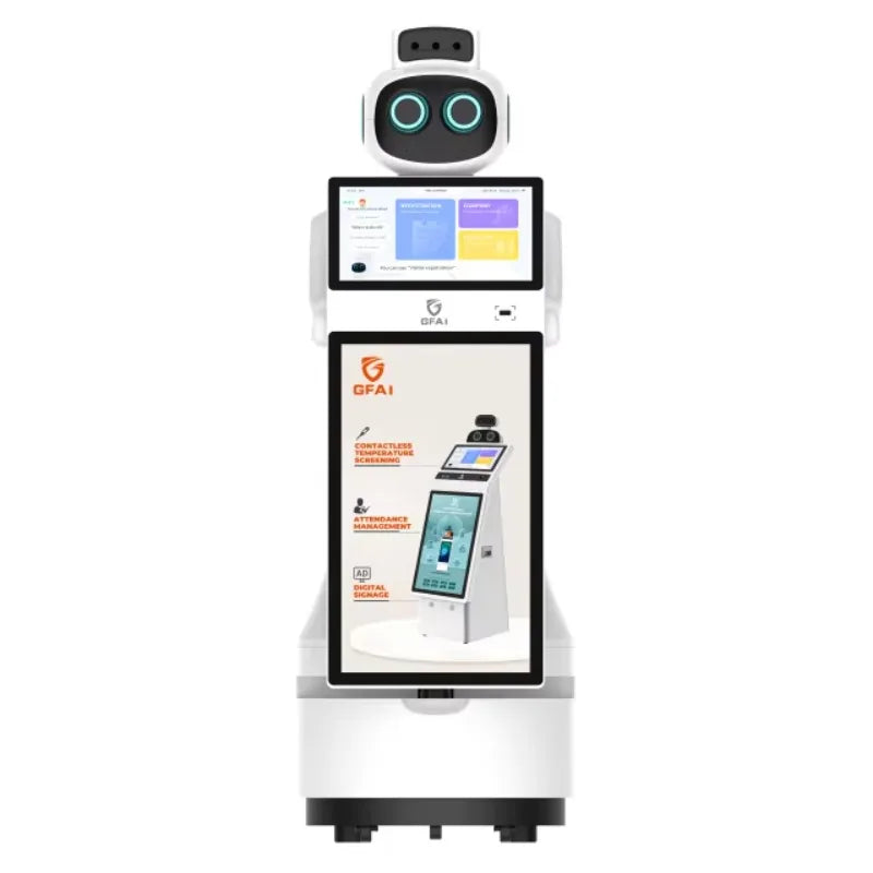 service robot Smart Timo AI Service Robot with ChatGpt Face Recognition Voice Interaction Reception Robot