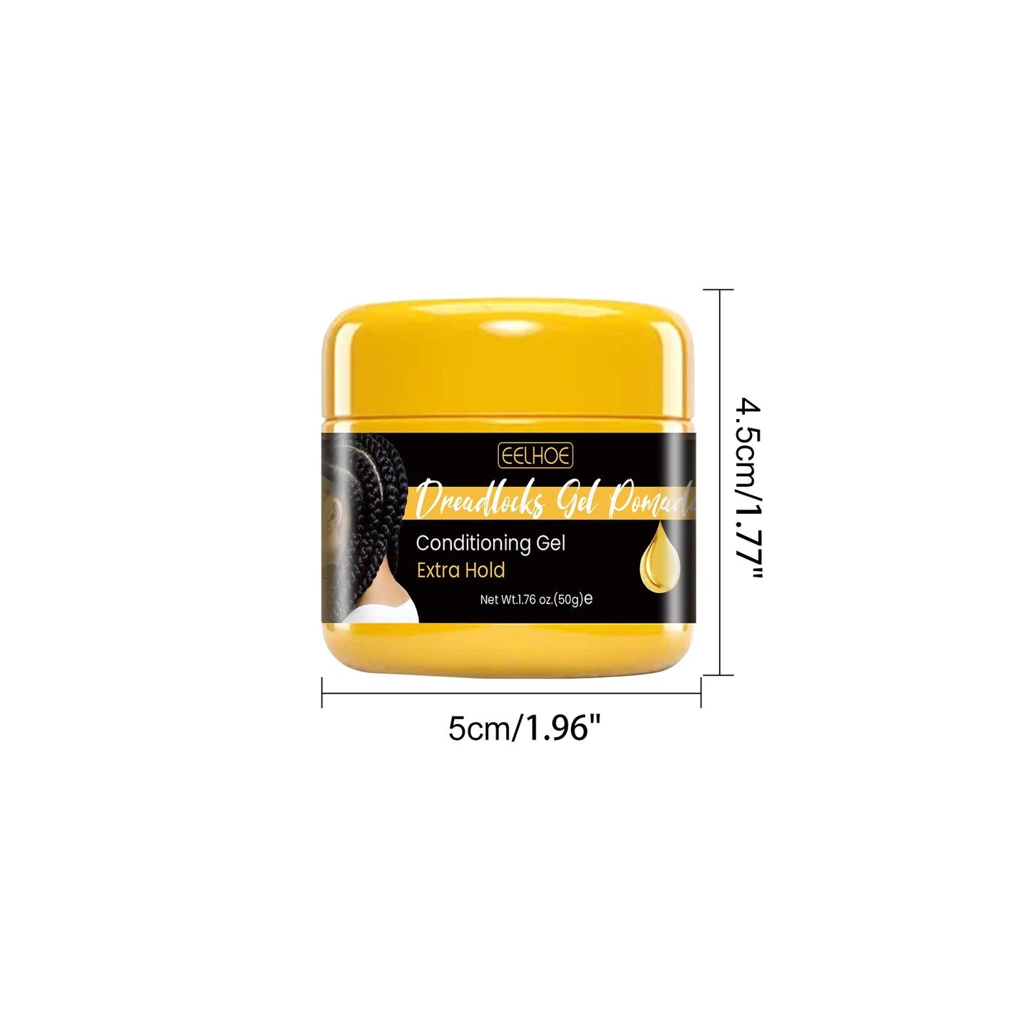 Dreadlocks Cheap Hair Wax Stick for Hair Edge Control Strong Hold Avocado Not Greasy with logo