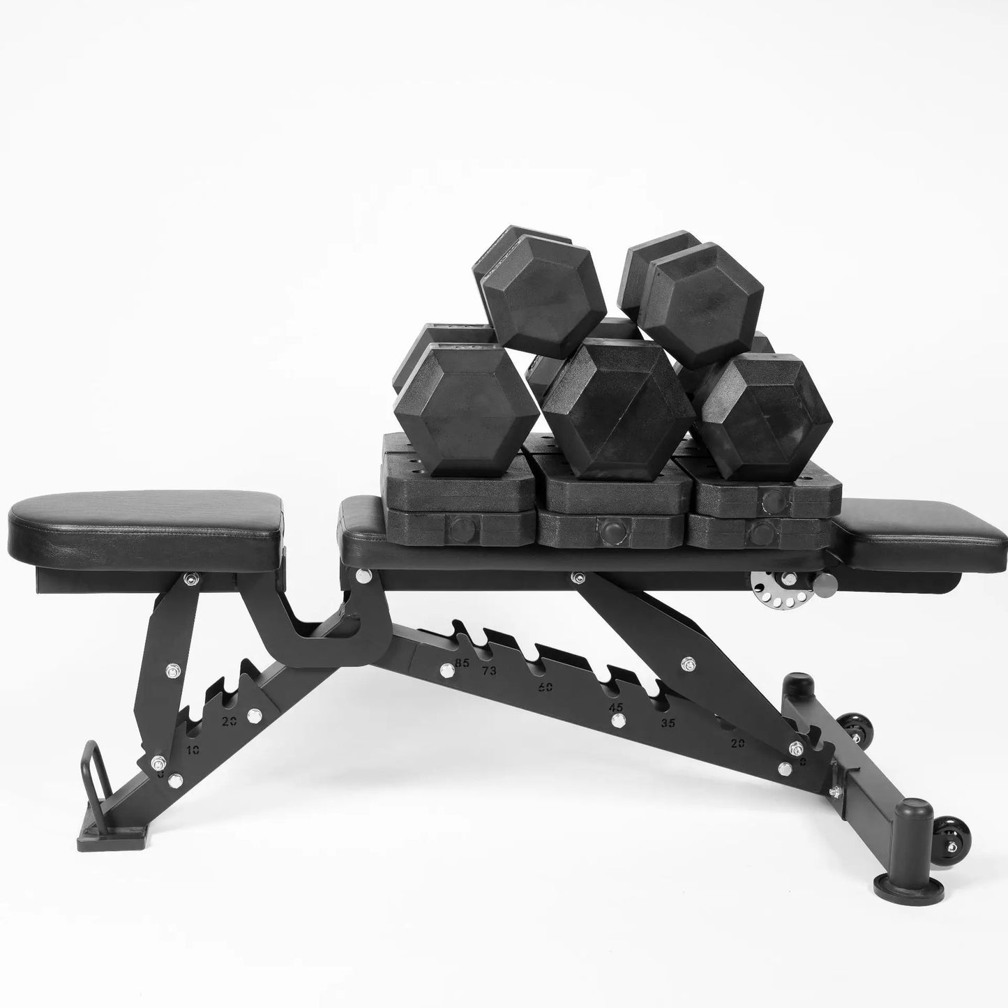 Fitness Abdominal Push-up Bench Press 3 in 1 Multifunctional Training Incline Decline Adjustable Dumbbell Bench